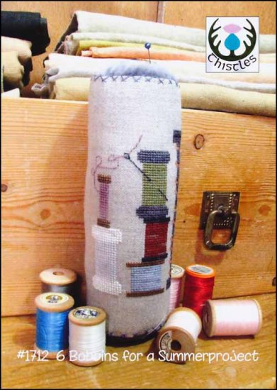 6 Bobbins For A Summerproject - Click Image to Close