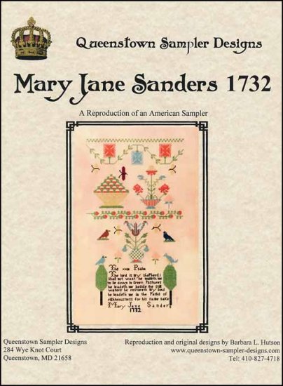 Mary Jane Sanders 1732 - Click Image to Close