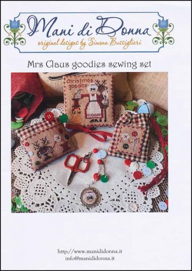 Mrs Claus Goodies Sewing Set - Click Image to Close