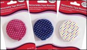 Polkadot Tape Measures - Assorted Colors