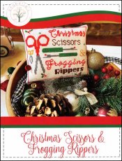Christmas Scissors and Frogging Rippers