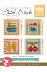 (image for) Bee In My Bonnet Stitch Cards Set Y