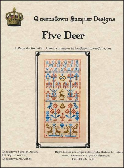 Five Deer Sampler - Click Image to Close