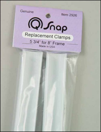 Q-Snaps. 5 3/4" Clamps Pair for 8" Frame - Click Image to Close