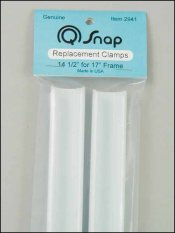 Q-Snaps. 14 1/2" Clamps Pair for 17" Frame
