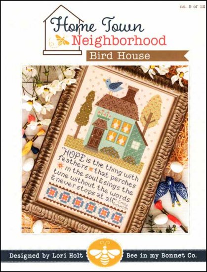 Home Town Neighborhood Bird House - Click Image to Close