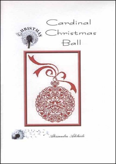 Cardinal Christmas Ball - Click Image to Close