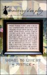 (image for) Words to Live By - Justice