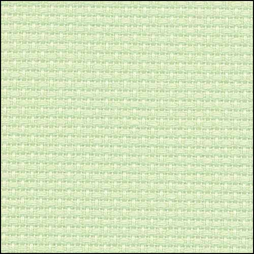 Lime Aida 14, 43" x 1 yard, Zweigart - Click Image to Close