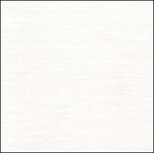 (image for) White Kingston Linen 56ct Short cut 15" x 70" - Click Image to Close