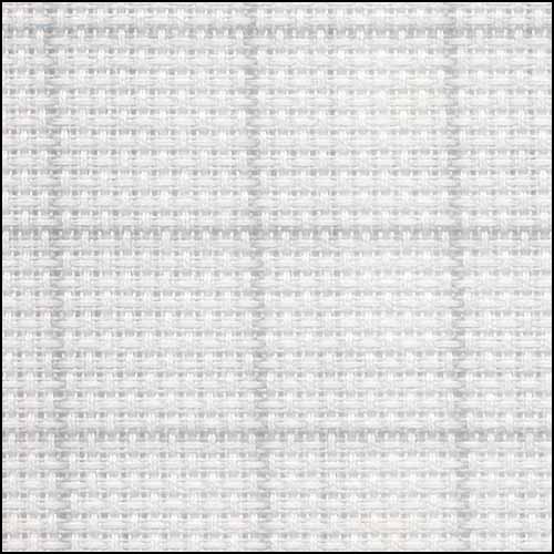 Easy Count White Aida 14ct Short Cut 22"x 43" - Click Image to Close
