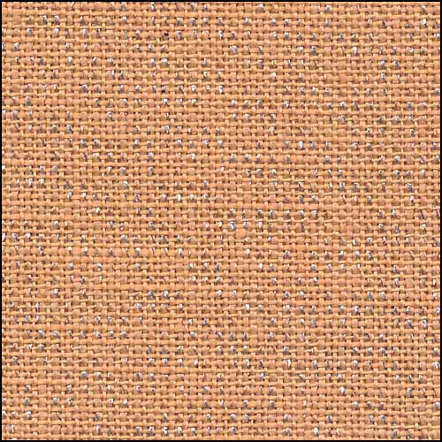 Copper Metallic Belfast Linen 32ct - Click Image to Close