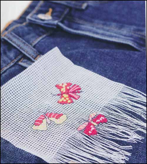 (image for) 10ct, 1 yd Zweigart Waste Canvas - Click Image to Close