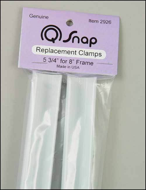 (image for) Q-Snaps. 5 3/4" Clamps Pair for 8" Frame - Click Image to Close