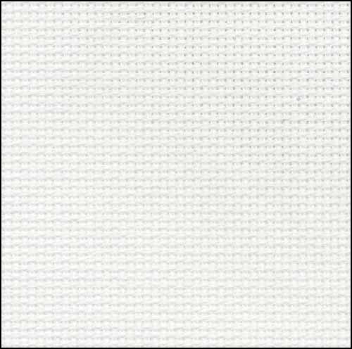 White Aida 20ct Short Cut 26"x43" - Click Image to Close