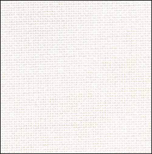 White Lugana 32ct Short Cut 17" x 55" - Click Image to Close