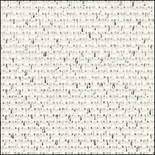 Silver Metallic/White Aida 14, 43" x 1yd, Zweigart - Click Image to Close