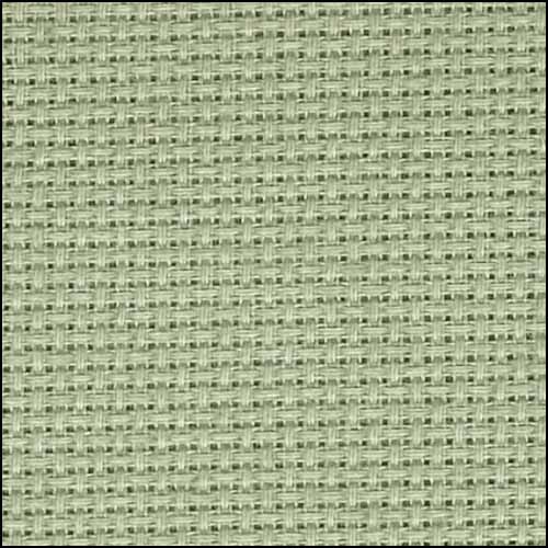 Celadon Aida 14, 43" x 1yd, Zweigart - Click Image to Close