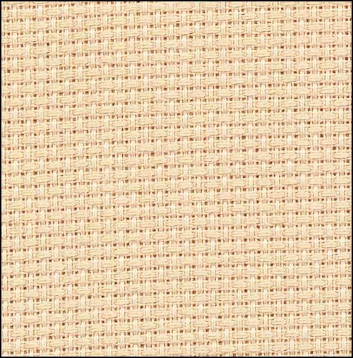 Beige Aida 14, 43" x 1yd, Zweigart - Click Image to Close