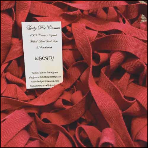 Liberty Twill Tape 3/4" wide - Click Image to Close