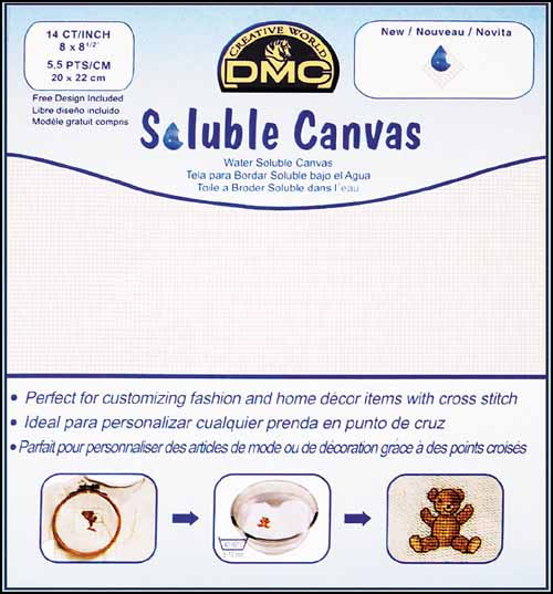 Soluble Canvas 14ct - Click Image to Close