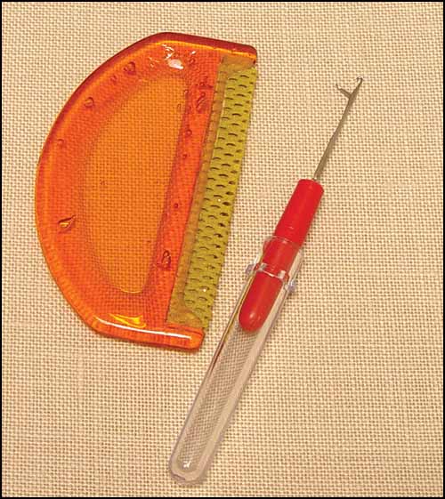 (image for) Fabric Comb and Knit Fixer - Click Image to Close