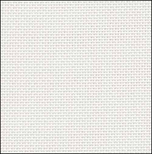 White 28ct Cotton/Rayon Evenweave - Click Image to Close