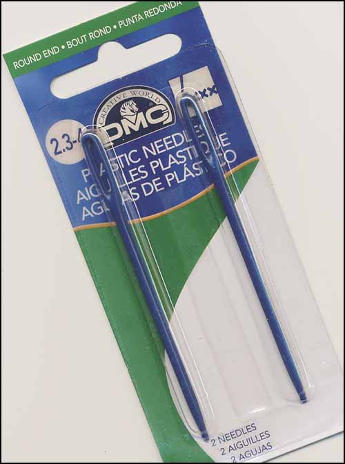 (image for) DMC Plastic Yarn Needles, set of 2 - Click Image to Close