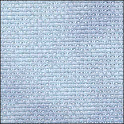 Blue Aida 16, 38"x 35", Fabric Flair - Click Image to Close