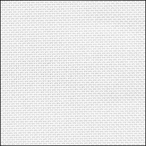 White 32ct Cotton/Rayon Evenweave - Click Image to Close