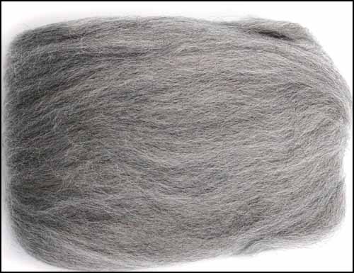 Ash Wool Roving - Click Image to Close