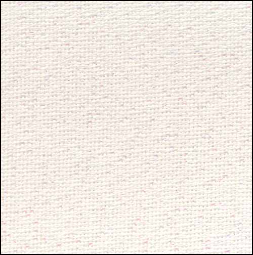 Opal White Lugana 32ct Short Cut 15"x55" - Click Image to Close