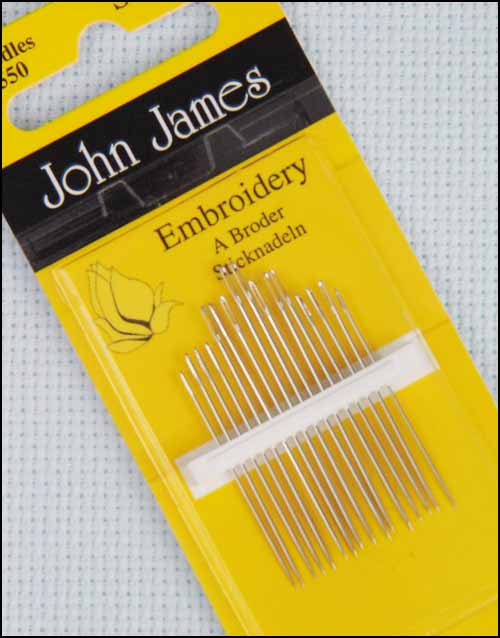(image for) John James Needles. Embroidery 5/10 - Click Image to Close