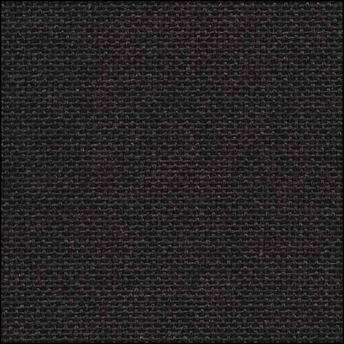 Black Lugana 32 Short Cut 13" x 55" - Click Image to Close