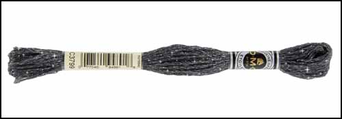 DMC Etoile Floss Color 3799 Very Dark Pewter Gray - Click Image to Close