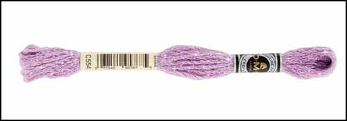 DMC Etoile Floss Color 554 Light Violet - Click Image to Close