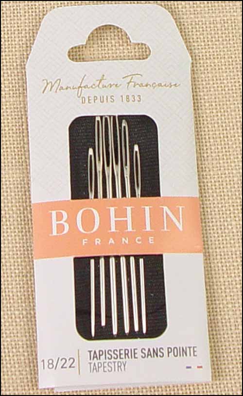 (image for) Bohin Tapestry Needles, sizes 18,20,22 - Click Image to Close