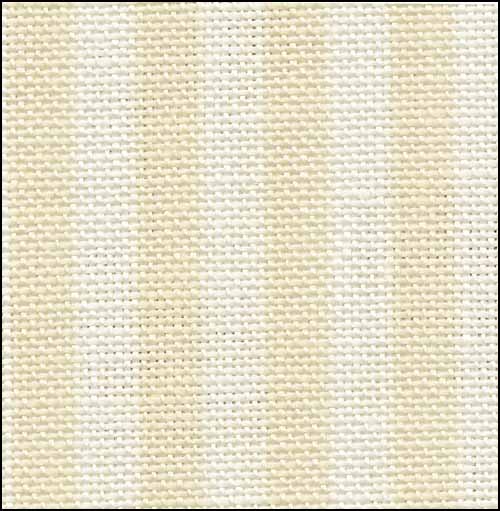 Parisian Neutral Stripe 32ct Linen - Click Image to Close