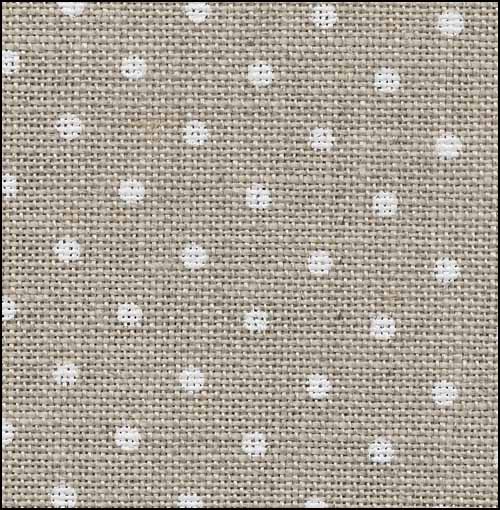 Petit Point Raw/White Belfast Linen Short Cut 6"x55" - Click Image to Close