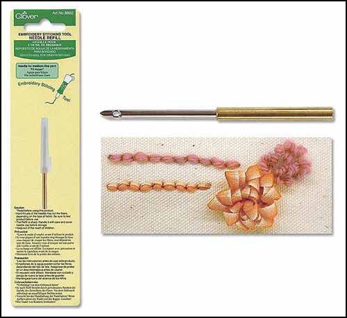 Medium Thread Refill Needle for Embroidery Stitch Tool - Click Image to Close