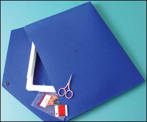 Blue Folder Stitcher's Bag - Click Image to Close