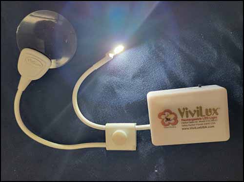Small 2" Magnifier with Craft Light - Click Image to Close
