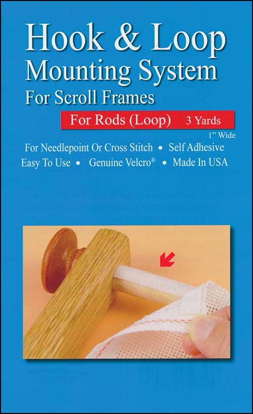 (image for) Hook & Loop No Basting System For Scroll Rods - Click Image to Close