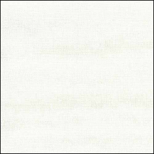 White Lugana 28ct Short Cut 11" x 55" - Click Image to Close