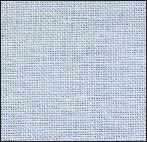 Ice Blue Cashel Linen Short Cut 8"x55" - Click Image to Close