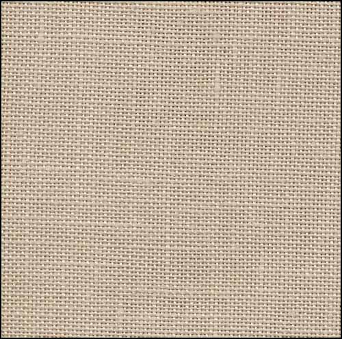 Mushroom (Light Mocha) Newcastle Linen 40ct. Zweigart - Click Image to Close