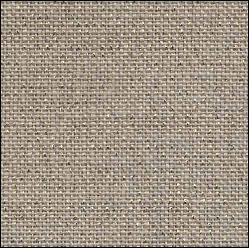 Raw Linen/Gold Belfast Linen - Click Image to Close