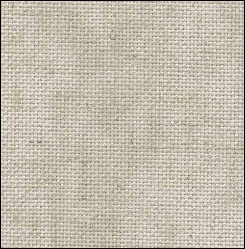 Floba 32ct fabric. Floba Extra Fine Oatmeal - Click Image to Close