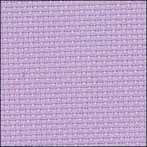 Lavender Aida 14, 43" x 1yd, Zweigart - Click Image to Close