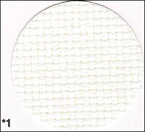 White Aida 14, 43" x 1yd, Zweigart - Click Image to Close